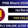 PNB Bharti 2025