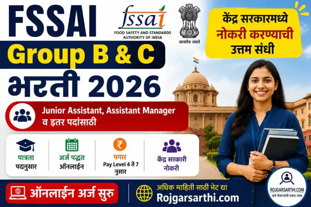 Fssai Recruitment Apply Online