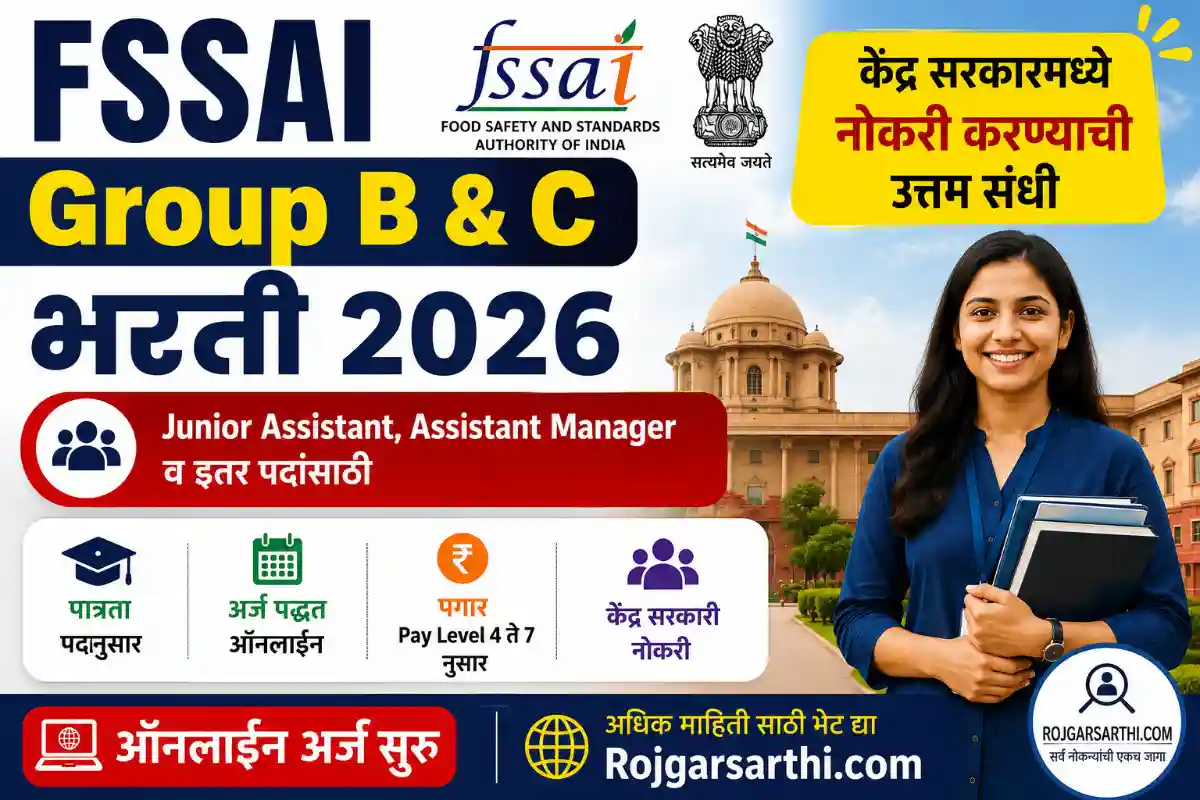 Fssai Recruitment Apply Online