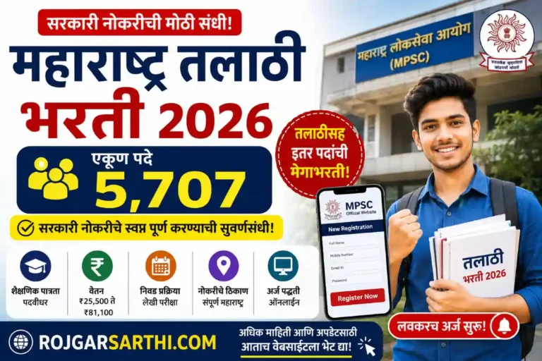 Maharashtra Talathi Bharti 2026