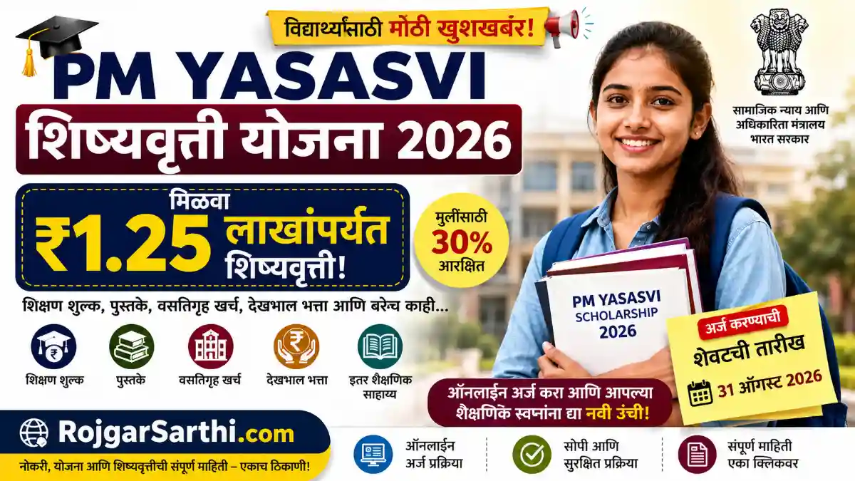 PM YASASVI Scholarship 2026