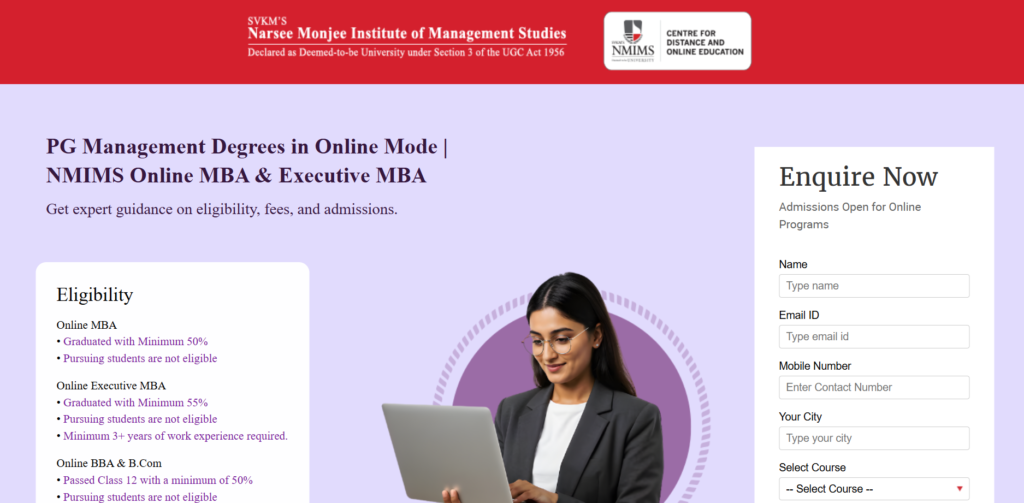 Best University of Online MBA