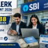SBI Clerk Notification 2026
