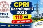 CPRI Recruitment 2026